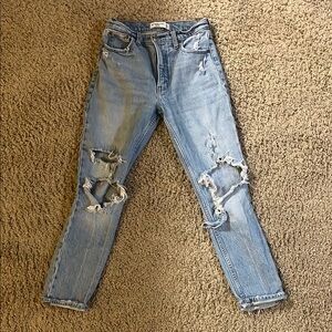 Abercrombie & Fitch Blue Skinny Jeans